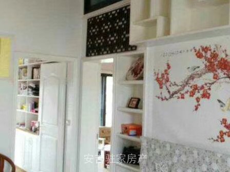香溪堤岸六加阁三室一卫白色装修拎包入住只卖73万