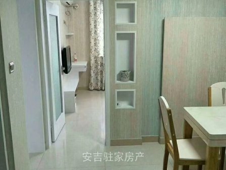 市区最中心位置!地铺印象三楼单身公寓白色装修蛮新只要1800